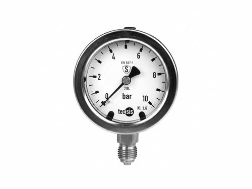 1/4" BSPP 63mm BE UA Gauge | PGBESSTCSSINT63-250