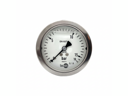 1/4" BSPP 63mm RE Gauge | PGRESSTCSSINT63-1