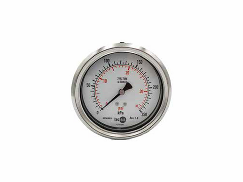 1/2" NPT 160mm RE Gauge | PGRESSTCSSINT160400NPT