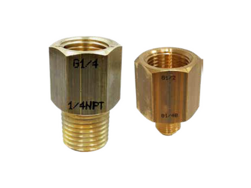 Ultramax Brass Adapters | PGAD08BSPP15BSPPM