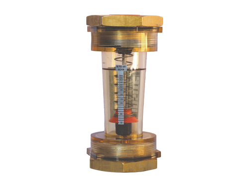 1" PVC FlowMeter 300cfm B/R | FM300PBV25