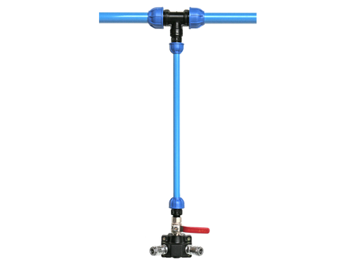 Ultramax Drop Leg Kit - Double Outlet with Quick Coupler & Isolation Valve (KF) 25-20mm Double Outlet Quick Coupler Kit & Isolation Valve | ALDLKF2520