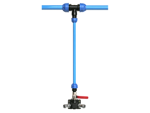 Drop Leg Kit - Double Outlet with Quick Coupler & Isolation Valve (KF) 32-25mm Double Outlet Quick Coupler Kit & Isolation Valve | ALDLKF3225