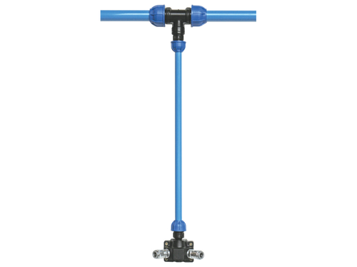 Ultramax Drop Leg Kit - Double Outlet with Quick Coupler (KC) 25-20mm Double Outlet Quick Coupler Kit | ALDLKC2520