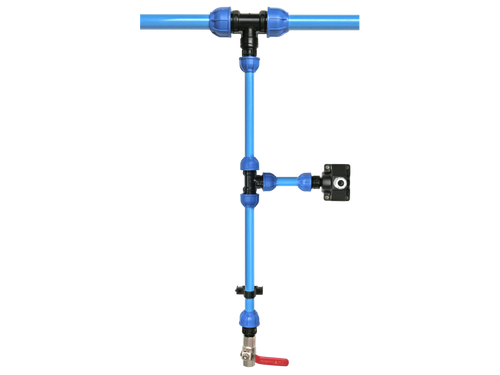Ultramax Drop Leg Kit - Side Outlet with Ball Valve (KO) 25-20mm Aluminium 3m Drop Leg Kit - Side Outlet with Ball Valve | ALDLKO2520