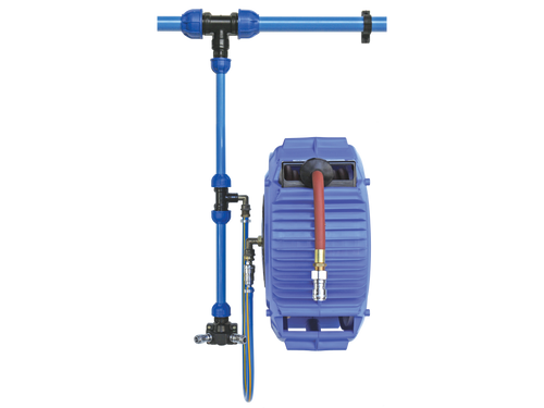 Drop Leg Kit - Y Mounted Double Outlet Manifold with Hose Reel (KE) 25-20mm Double Outlet Fitted Hose Reel | ALDLKE2520