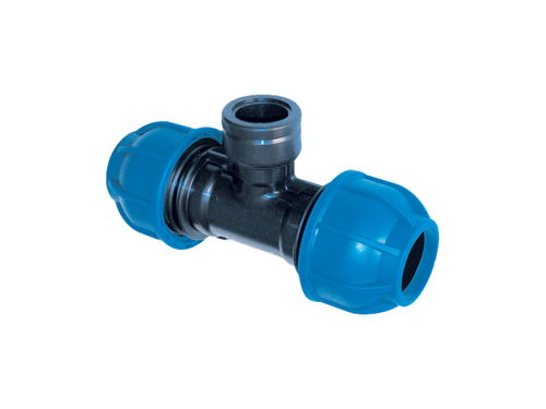 Sicoair Threaded Tee (mm-in) 63 x 2" | ALTF6350