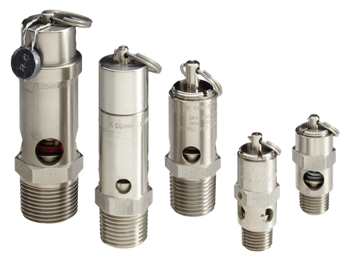 Ultramax 1/2" BSPP - Soft Seat Stainless Steel - ASME Coded - SRVSS  - Viton Seal | SRVSS 1/2" BSPP - 165/1137