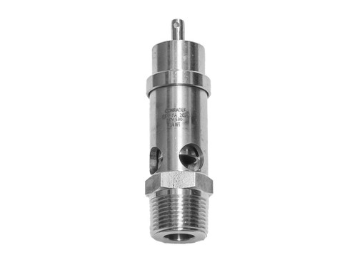 3/4" NPT - Soft Seat Stainless Steel - ASME Coded - SRVSS 530 - Viton Seal | SRVSS 3/4" NPT - 140/965