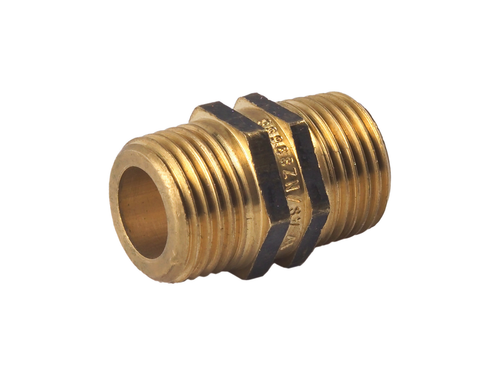 Brass Hex Nipple | BHN20
