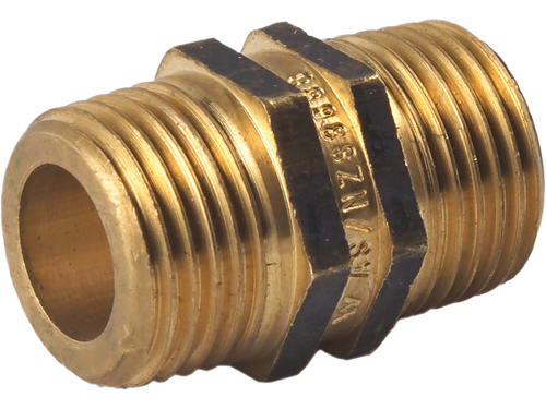 Ultramax Brass Hex Nipple | BHN50