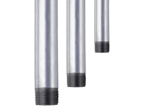 Ultramax Galvanised Medium Pipe Pieces PE (BS 1387-85) Both Ends BSP Taper | GPP32/750