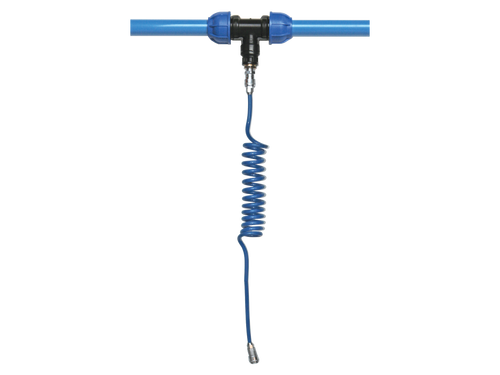 Ultramax Drop Leg Kit - Spiral Hose with Quick Coupler (KL) 32mm Spiral Hose with Quick Coupler | ALDLKL3225