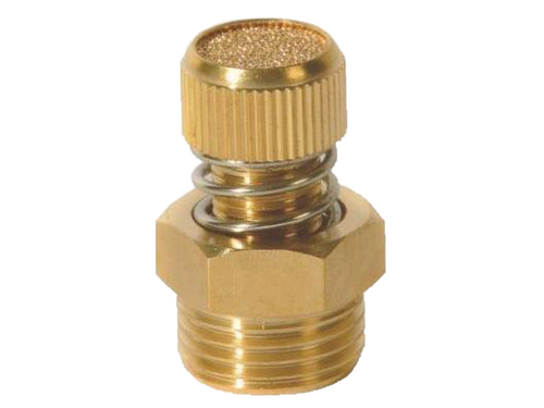 Ultramax Brass Exhaust Regulator/Silencer | BERS25