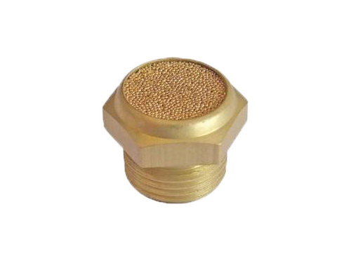 ⅜" Brass Silencer Flat