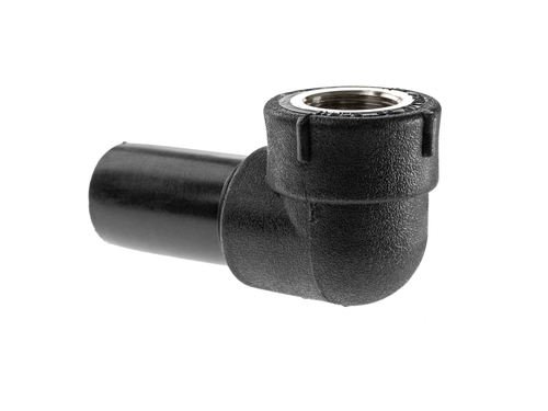 Spigot Female Elbow - Threaded (Nickel Plated Brass) | SPEF2515