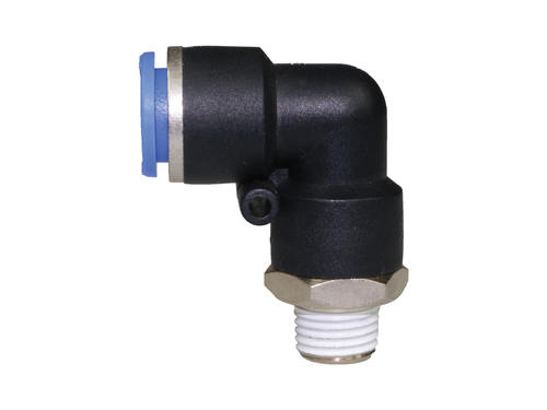 Push-In Male Threaded Elbow | PFEM-M8-1/8