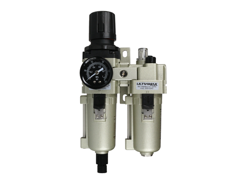 Filter-Regulator + Lubricator Combo Standard Series, Overnight Drain | HNEC3010-02M