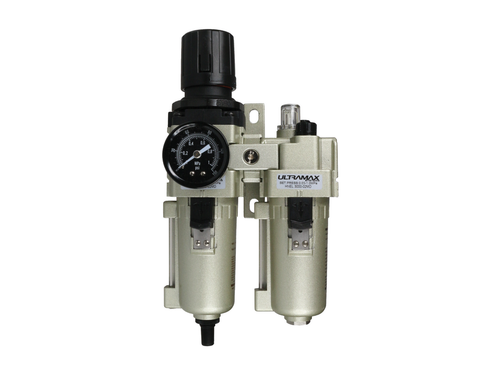 Filter-Regulator + Lubricator Combo Standard Series, Auto Drain | HNEC5010-10MD