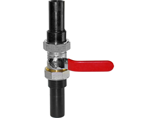 Ultramax Spigot Ball Valve - Brass Body Double Union | SPBV50