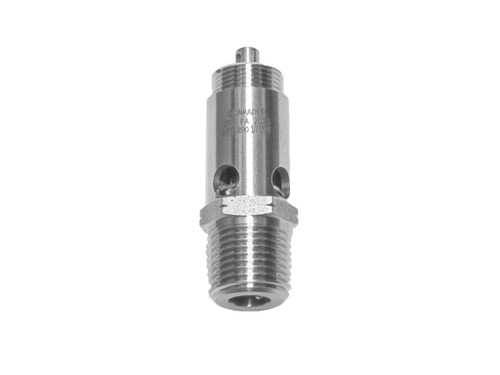 1/2" BSPP - Hard Seat - ASME Coded - SRHSS 375  - SS Ball | SRHSS 1/2" BSPP - 140/965