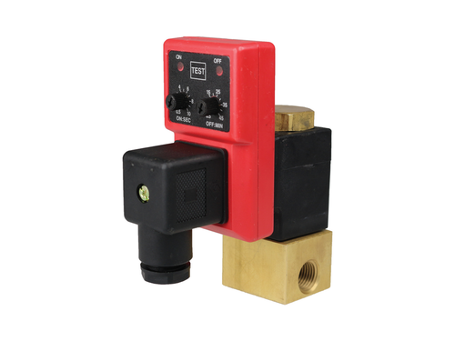 Electronic Timed Solenoid Condensate Drain Valve 115V - 1/4" BSP (304 Stainless Steel) | DVE-115V-250B-14