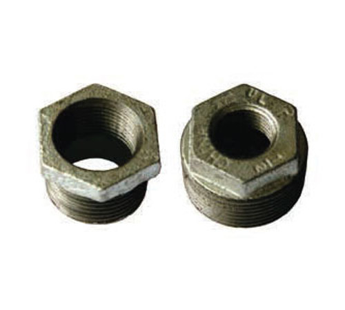 Galvanised Fittings - Reducing Bush 1 1/4" x 1/2"