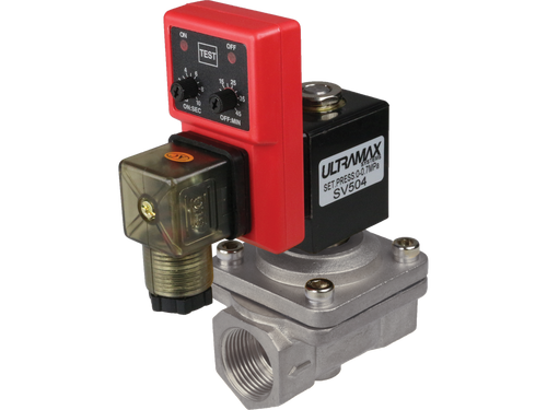 Ultramax Electronic Condensate Stainless Steel Drain Valve | DVE-230V-12SS