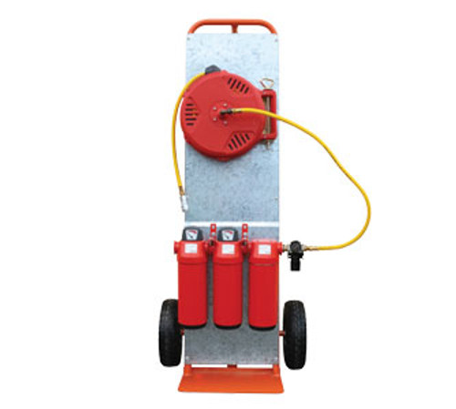 Breathing Air Filter Trolley Breathing air mobile trolley (bare) inlcudes backing plate.