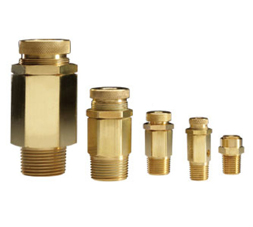 Vacuum Relief Valves (Unset) 1/4", 1/4HP (0.18kW)