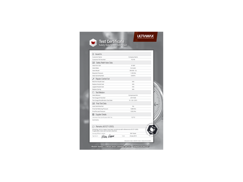 SRV NATA Cert 4" | SRV NATA Cert 4"