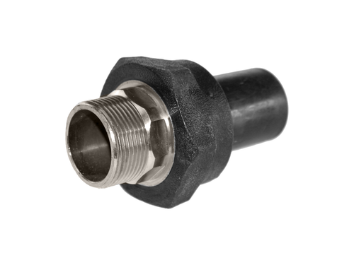 Spigot Adaptor - Male (Nickel Plated Brass)