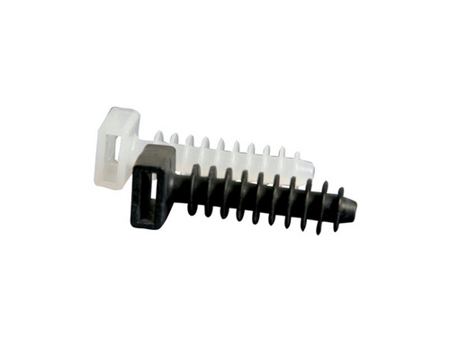 Cable Tie Holder Natural 37mm 100 Pcs