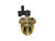 2" 24V DC High Pressure Electronic Condensate Drain Valve - Brass 80 Bar NPT, Analogue Timer | DVE-24VD-80B-20-NPT