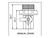 3/4" x 1/2" Drain Adaptor with Ball Valve - Stainless Steel | DA-ADVSE16-SS15