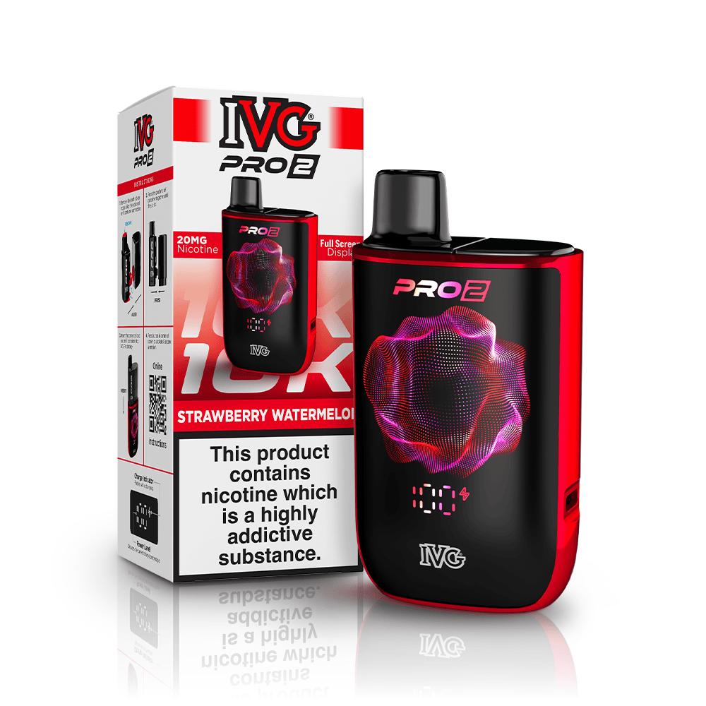 IVG PRO 2 Strawberry Watermelon 20mg Vape Kit