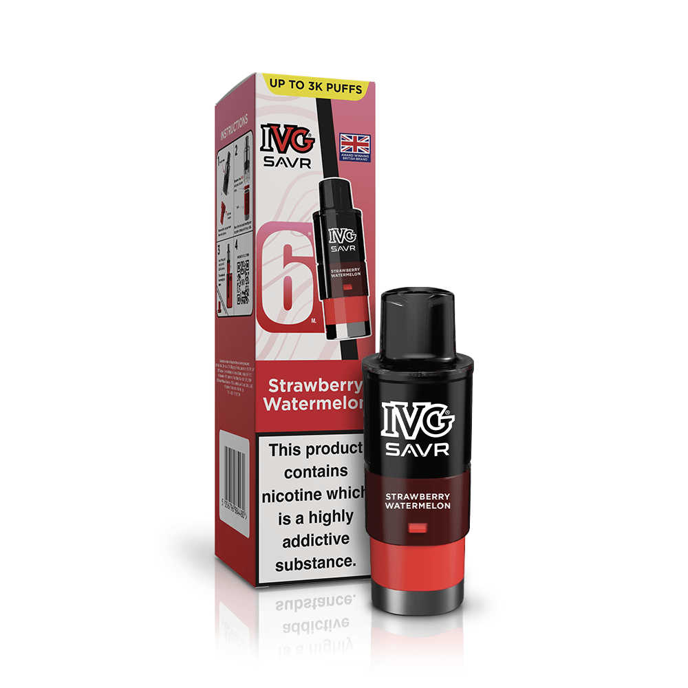 IVG SAVR Watermelon Ice Refill Pod Vaporizers & Electronic Cigarettes IVG