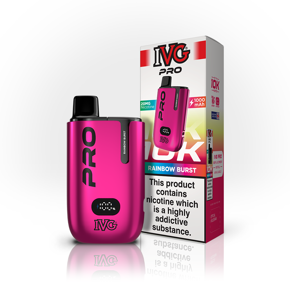 IVG PRO Rainbow Burst 20mg Vape Kit
