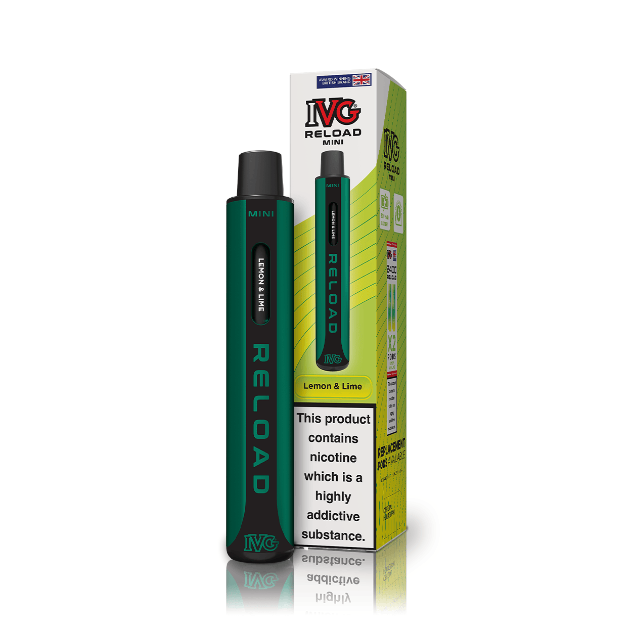 IVG Reload Mini Lemon & Lime Starter Kit IVG