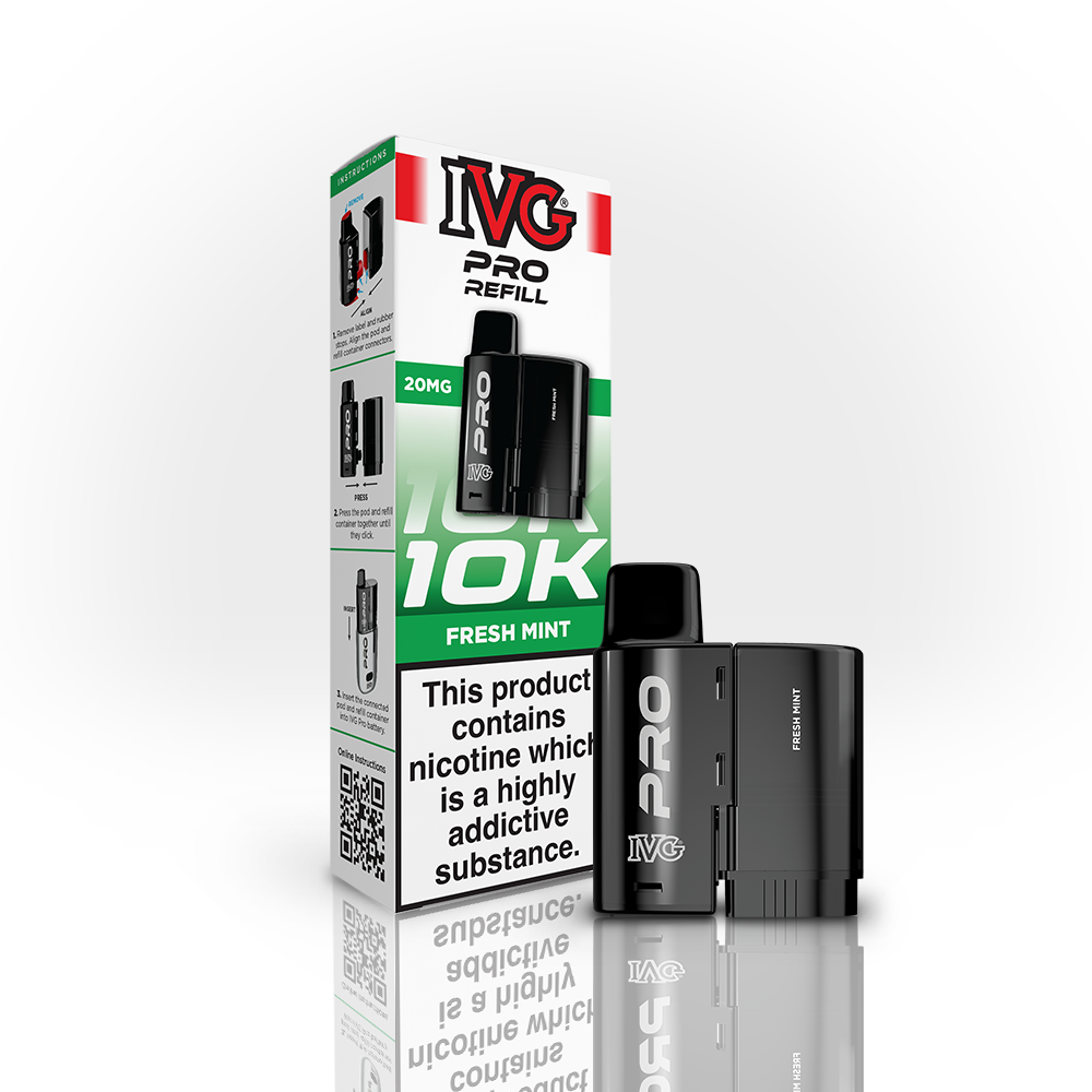IVG PRO Fresh Mint 20mg Refill Pod