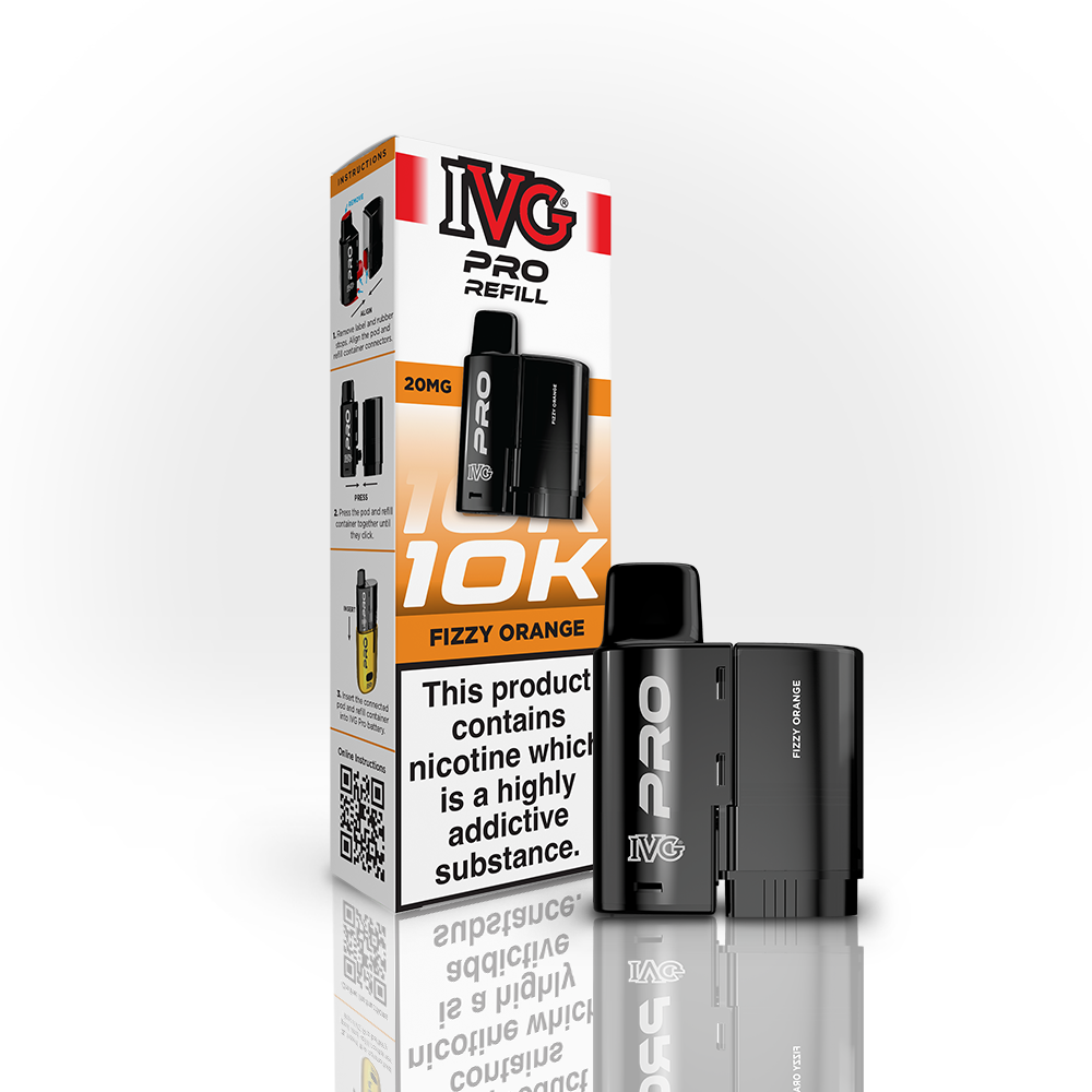 IVG PRO Fizzy Orange 20mg Refill Pod
