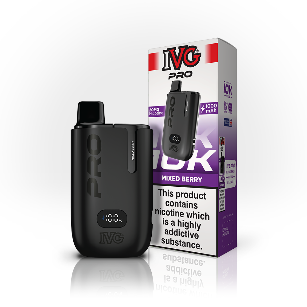 IVG PRO Mixed Berry 20mg Vape Kit