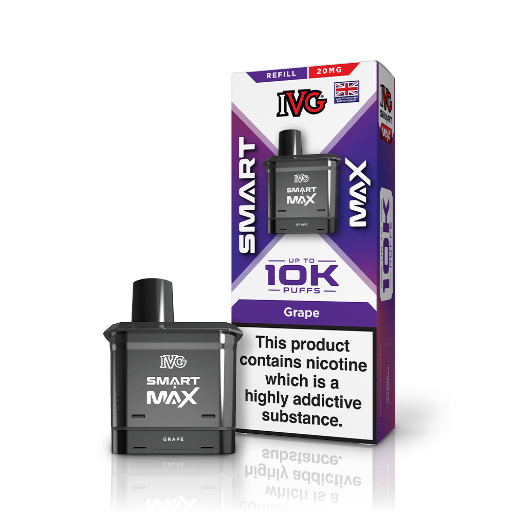 IVG SMART MAX Grape 20mg Refill Pod