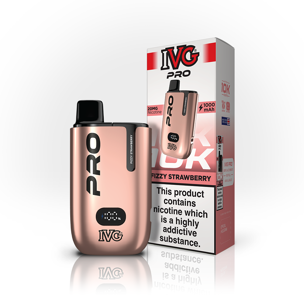 IVG PRO Fizzy Strawberry 20mg Vape Kit