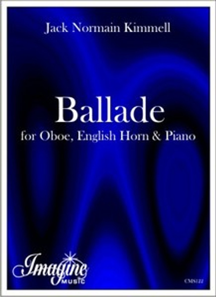 Ballade For Oboe English Horn And Piano Download Imagine Music Publishing Llc