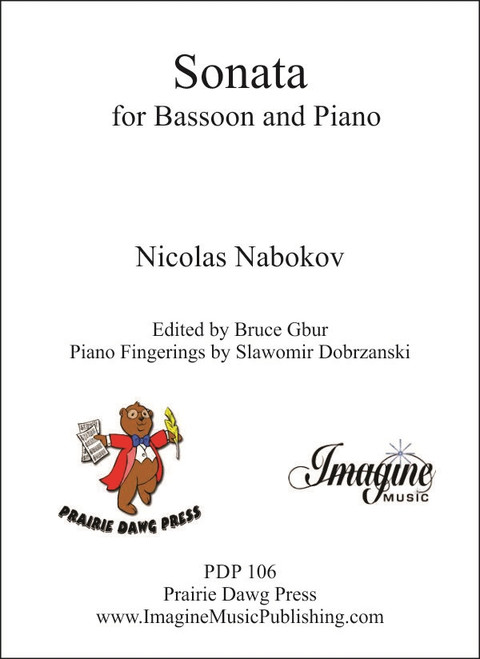 Sonata for Bassoon and Piano (PDP106)