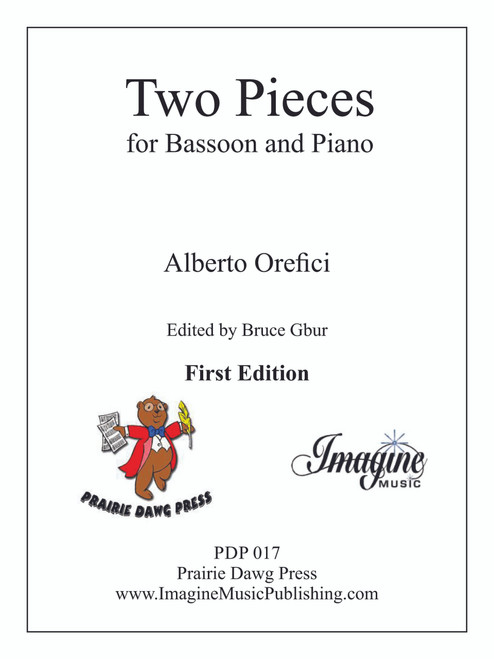 Two Pieces for Bassoon and Piano: Elegia e Scherzo