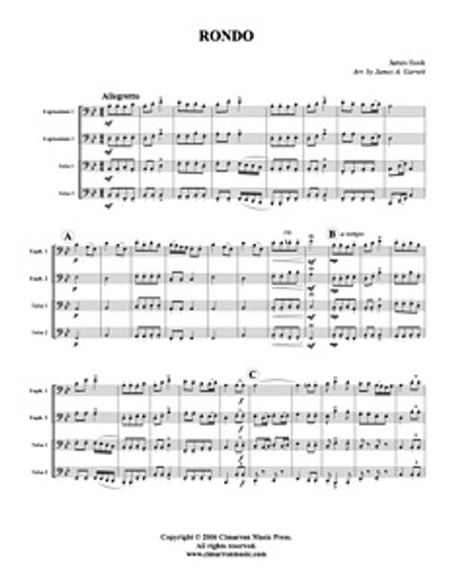 Rondo (Tuba Quartet) (Download)