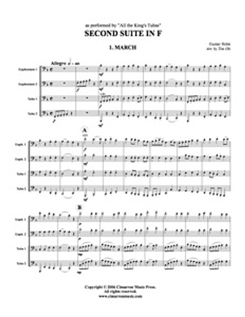 Suite in F (tuba quartet) (download)