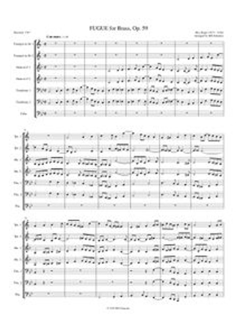 FUGUE, OP 59 (download)